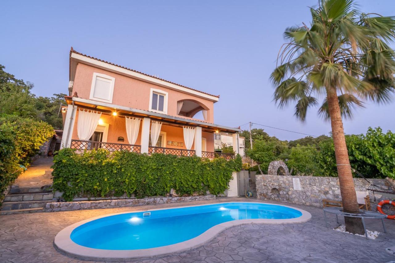 Dryades Villa Armenoi  ภายนอก รูปภาพ