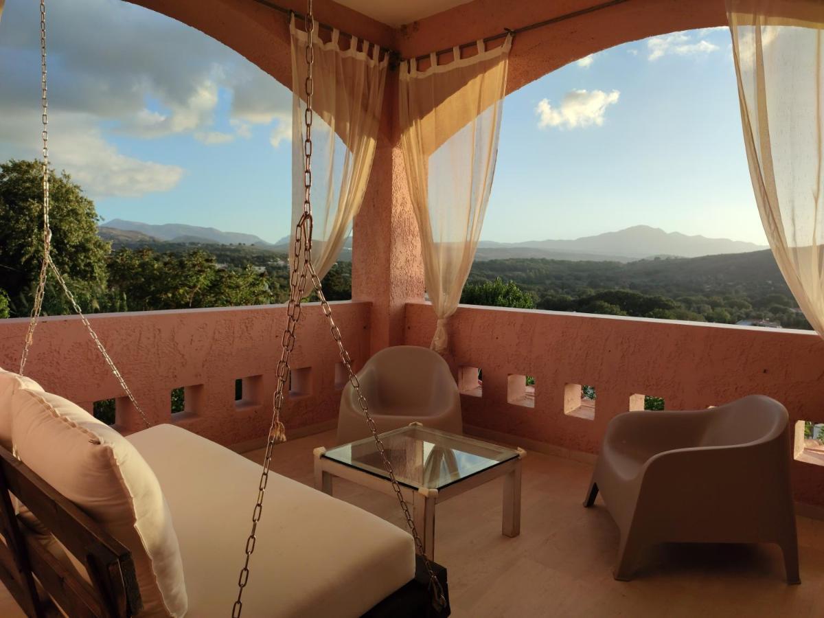 Dryades Villa Armenoi  ภายนอก รูปภาพ