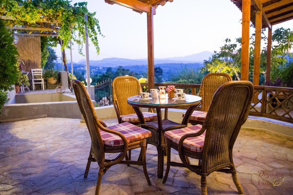 Dryades Villa Armenoi  ภายนอก รูปภาพ